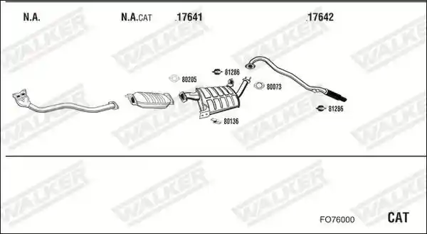 WALKER FO76000