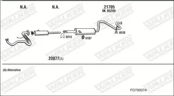 WALKER FO79007A