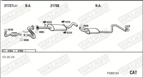 WALKER FO80124