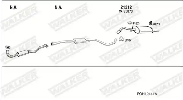 WALKER FOH12441A