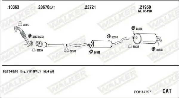 WALKER FOH14797