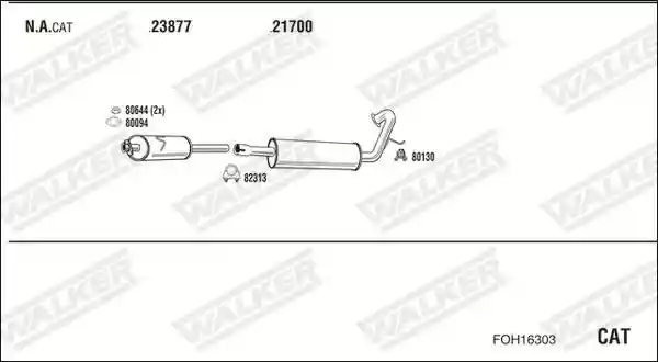 WALKER FOH16303