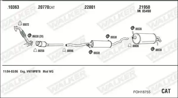 WALKER FOH18755