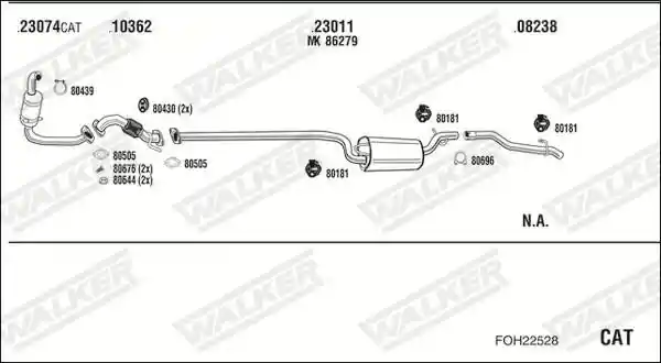 WALKER FOH22528