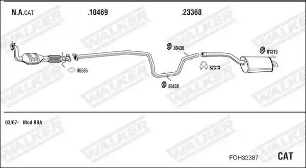 WALKER FOH32387