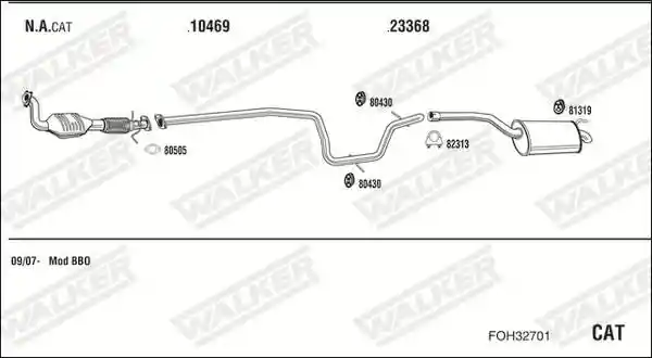 WALKER FOH32701