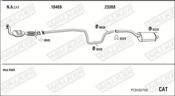 WALKER FOH32705