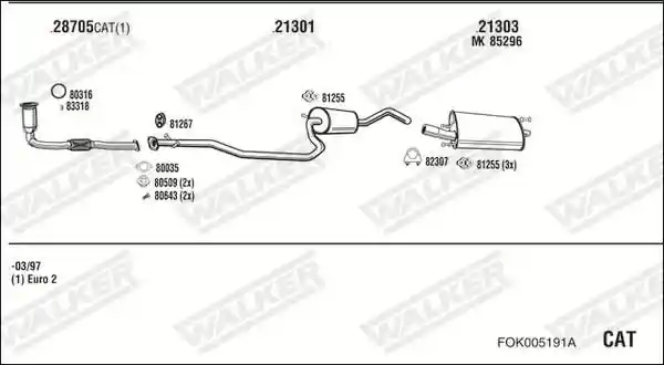 WALKER FOK005191A