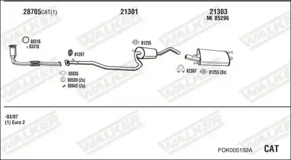 WALKER FOK005192A