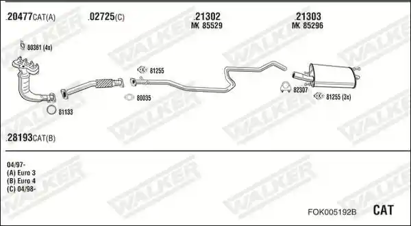WALKER FOK005192B