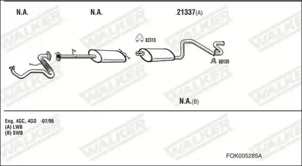 WALKER FOK005285A
