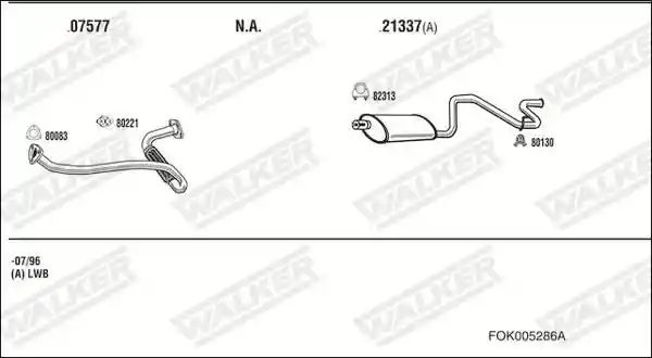 WALKER FOK005286A