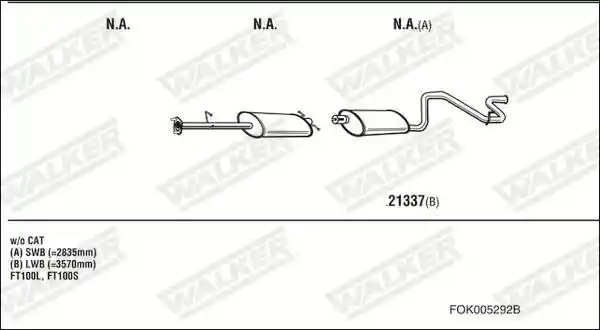 WALKER FOK005292B