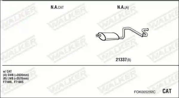 WALKER FOK005292C