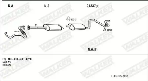 WALKER FOK005293A