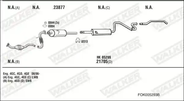 WALKER FOK005293B