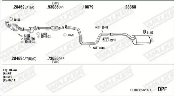 WALKER FOK005614B