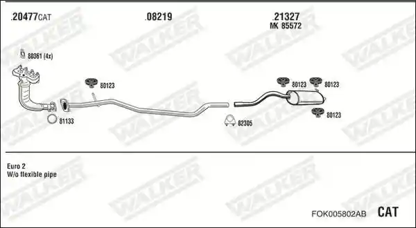 WALKER FOK005802AB