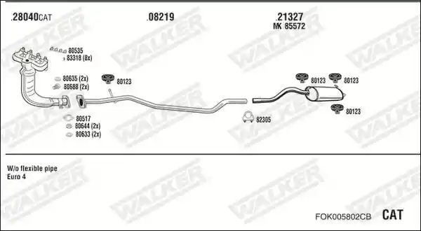 WALKER FOK005802CB