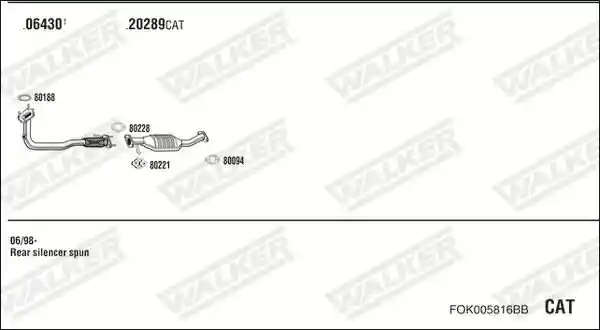 WALKER FOK005816BB