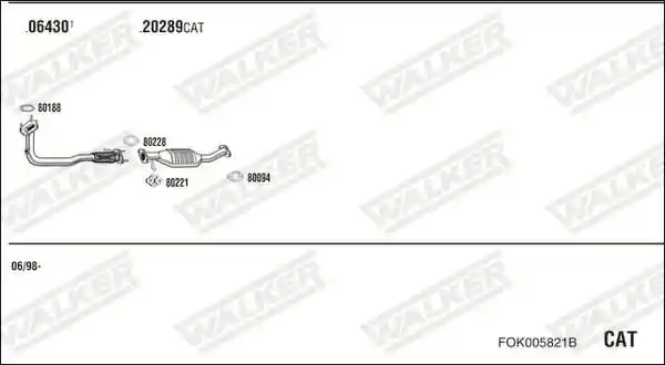 WALKER FOK005821B