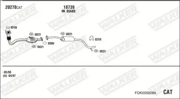 WALKER FOK005828A