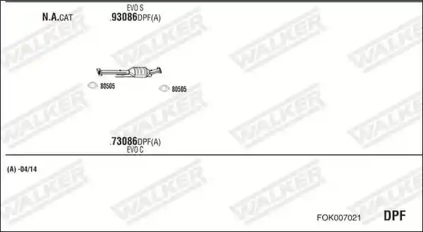 WALKER FOK007021