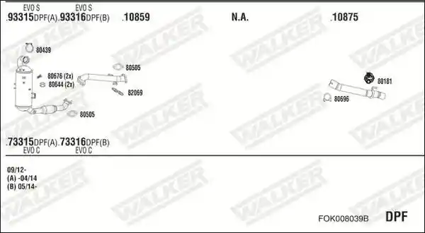 WALKER FOK008039B