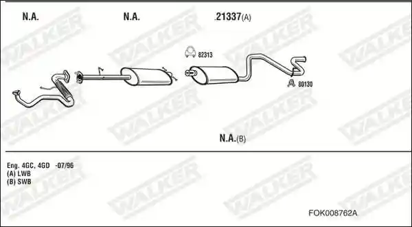 WALKER FOK008762A