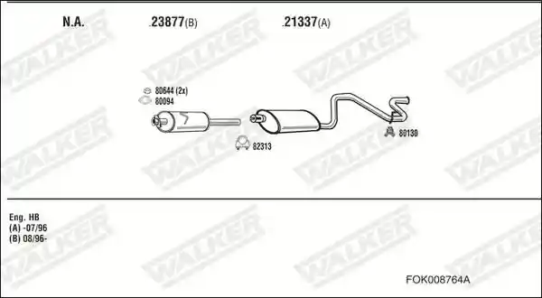 WALKER FOK008764A