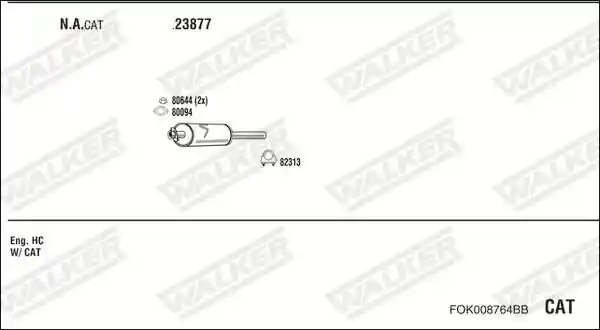 WALKER FOK008764BB