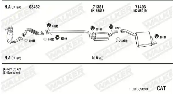 WALKER FOK009899