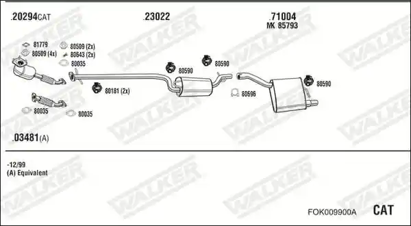 WALKER FOK009900A