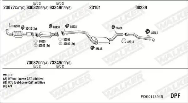 WALKER FOK011894B