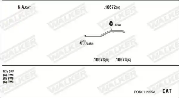 WALKER FOK011955A