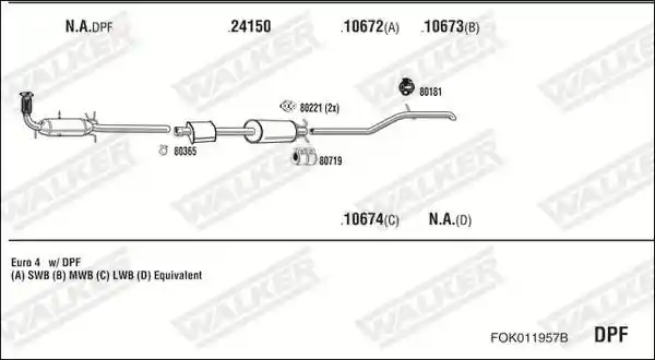 WALKER FOK011957B