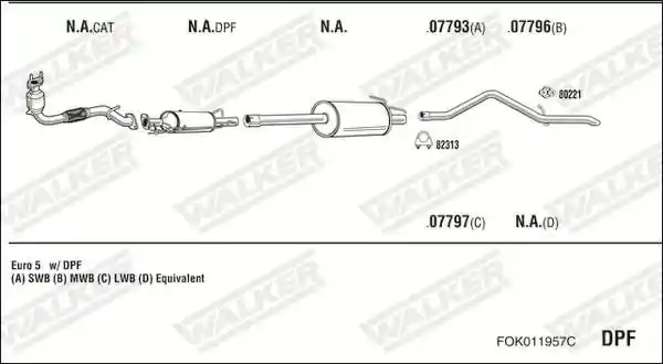 WALKER FOK011957C