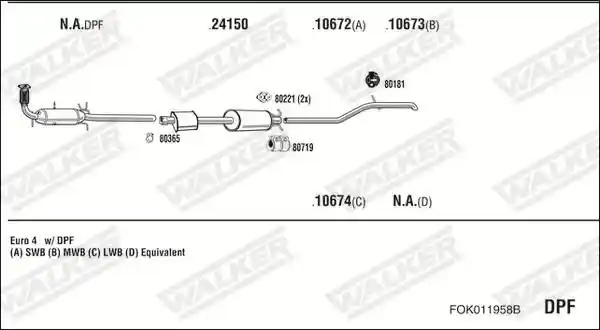 WALKER FOK011958B