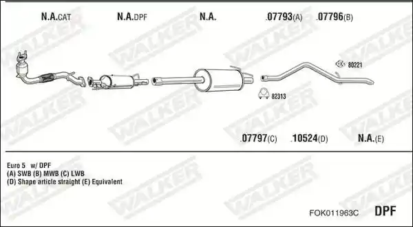 WALKER FOK011963C