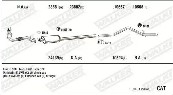 WALKER FOK011964C