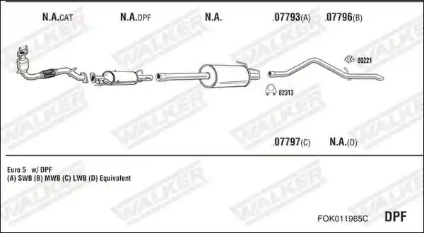 WALKER FOK011965C