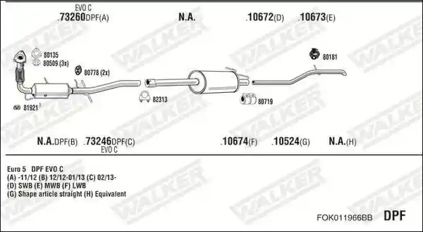 WALKER FOK011966BB