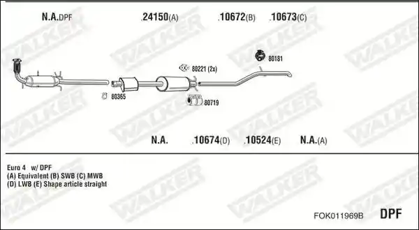 WALKER FOK011969B