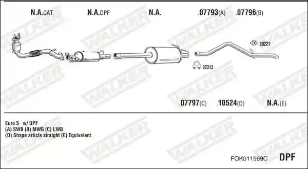 WALKER FOK011969C