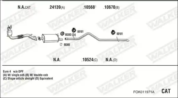 WALKER FOK011971A