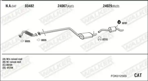 WALKER FOK012563