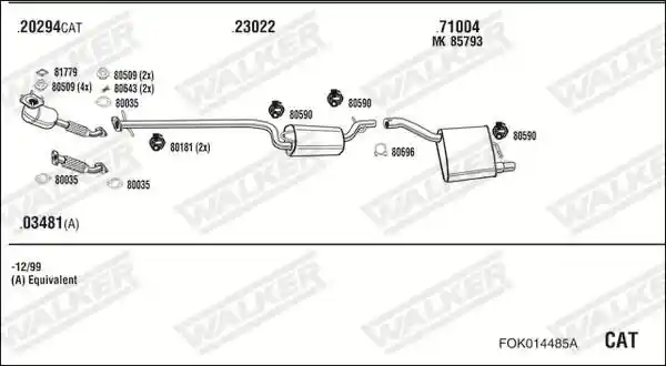 WALKER FOK014485A