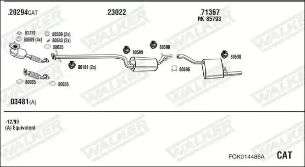 WALKER FOK014486A