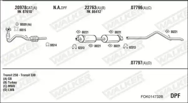 WALKER FOK014732B