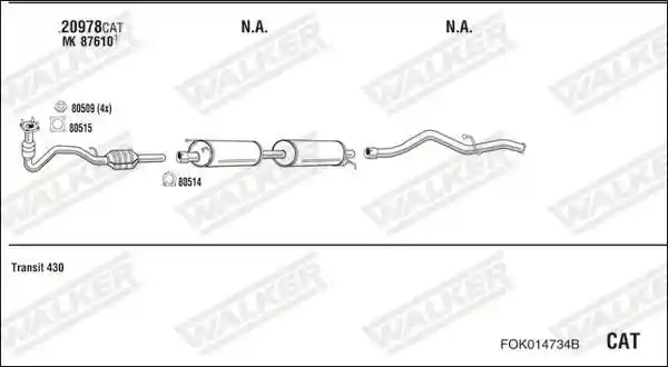 WALKER FOK014734B